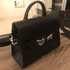 Rebecca Minkoff Black Leather Mini Satchel (NWT)
